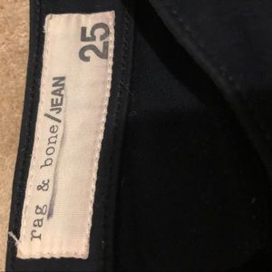 Rag & Bone black cotton pants /leggings